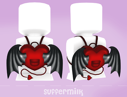 Goth Heart Backpack