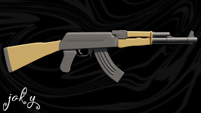 AK47 Finished