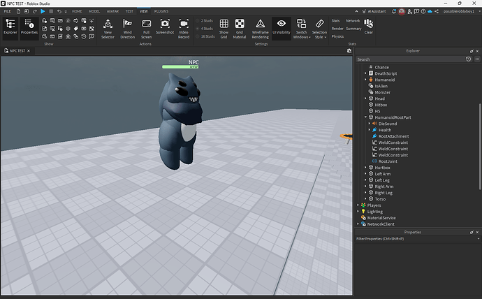 NPC TEST - Roblox Studio 8_25_2025 5_10_39 PM