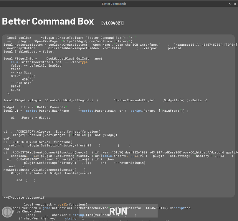 Feedback on Better Command Bar Plugin! - Creations Feedback - Developer ...