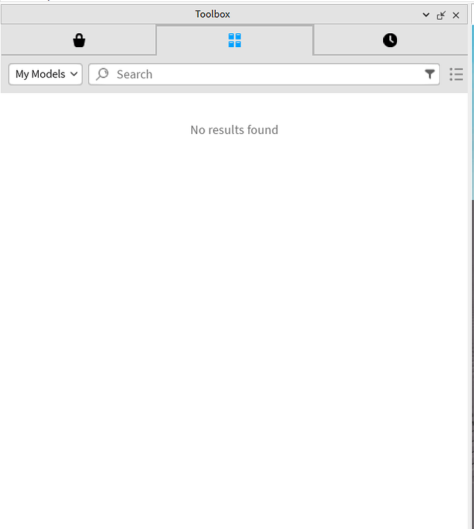 Inventory toolbox not working Platform Usage Support Developer
