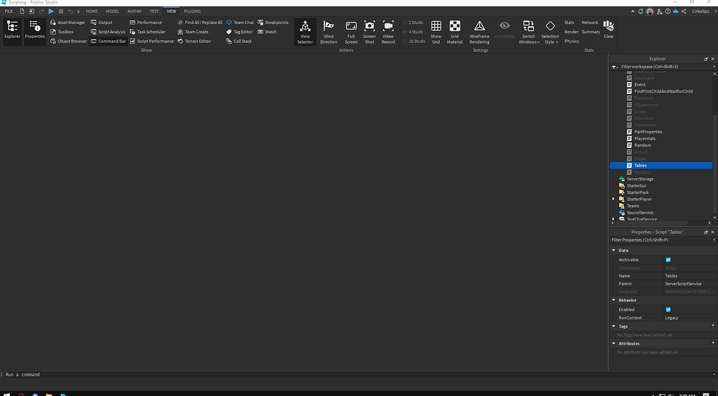 Roblox Studio Blank Problem - Platform Usage Support - Developer Forum ...