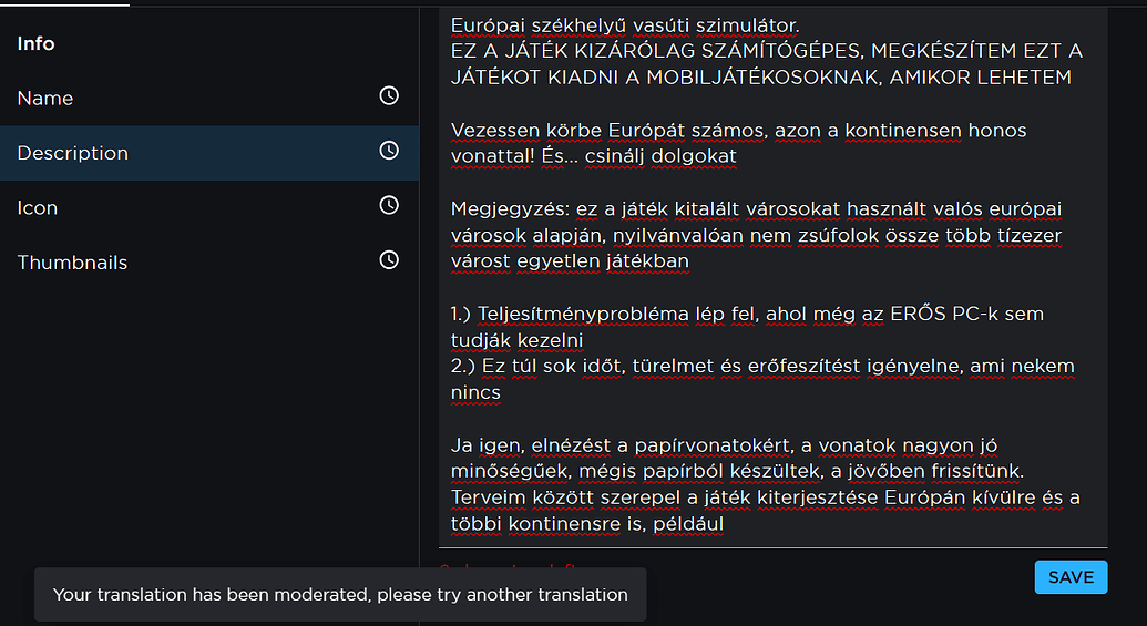 Translation Moderated Platform Usage Support Developer Forum Roblox