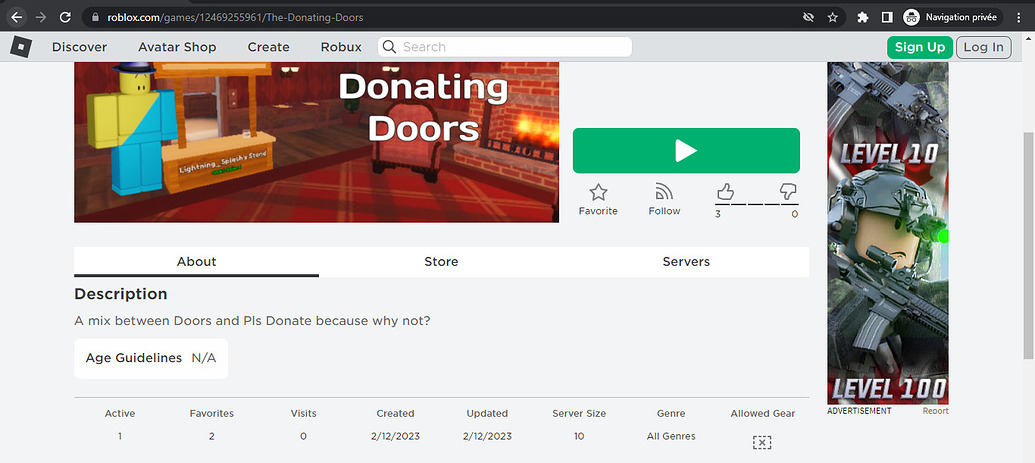 Visits not working - Platform Usage Support - Developer Forum | Roblox