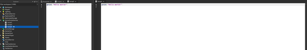 Script editor window resizing itself when opening new script - Studio ...