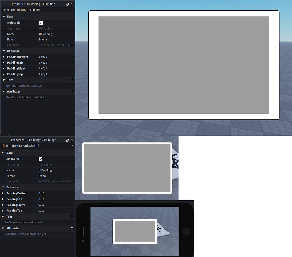 Universal UI Scaler for UIPadding, UIStroke, UICorner, and more ...