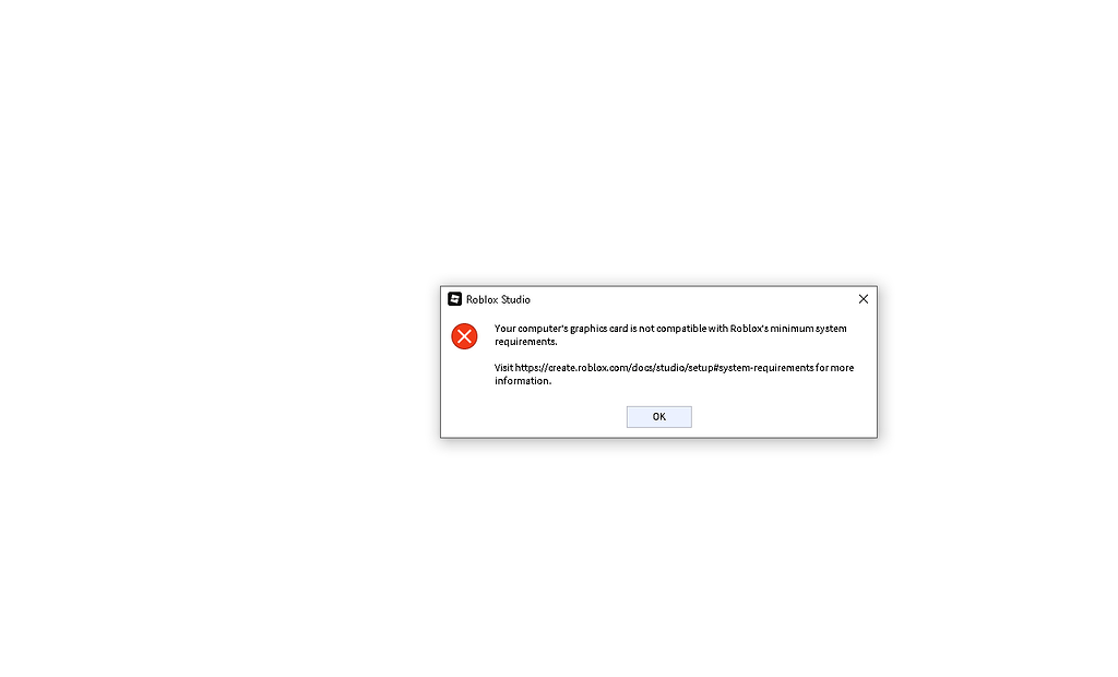 Roblox device requirement bug - Platform Usage Support - Developer ...