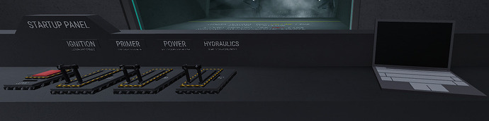 The new control deck