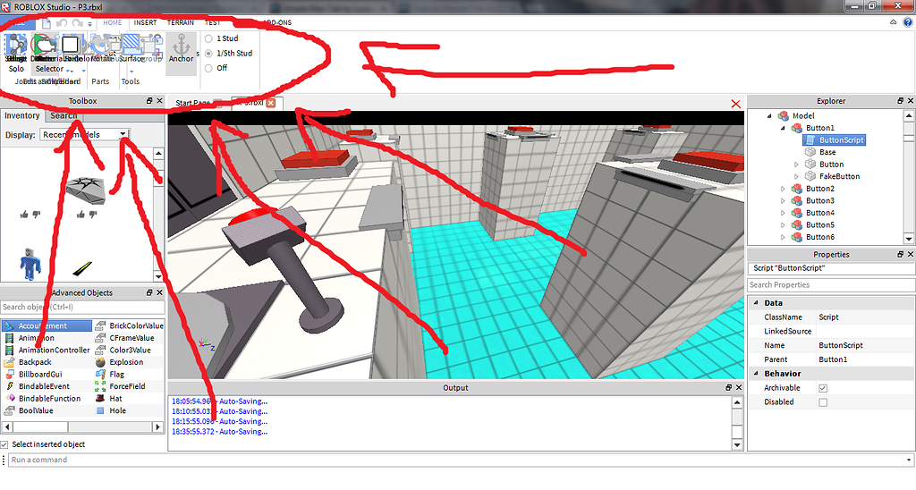 Studio menu glitch - Studio Bugs - Developer Forum | Roblox