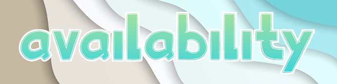 availability
