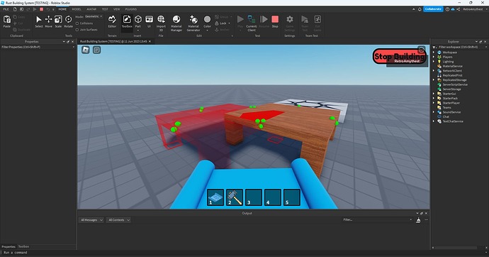 Rust Building System TESTING - Roblox Studio 2023_06_11 13_45_59