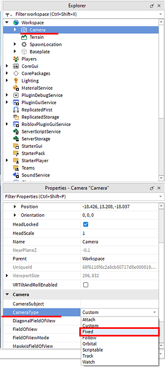 Camera scrolling not working - Platform Usage Support - Developer Forum ...