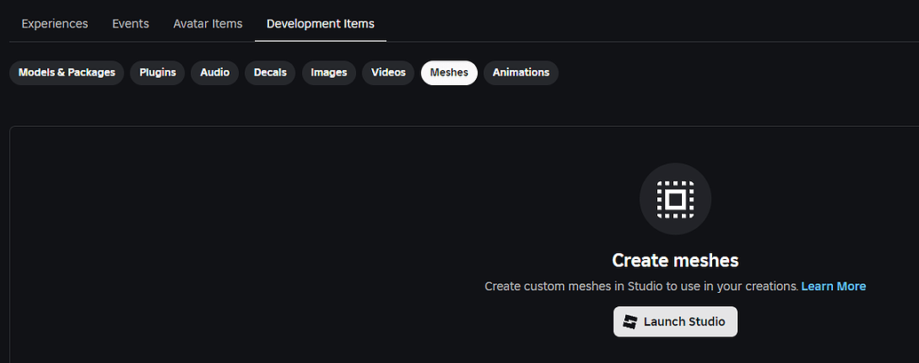 Cannot Upload Meshes to a Group - Studio Bugs - Developer Forum | Roblox