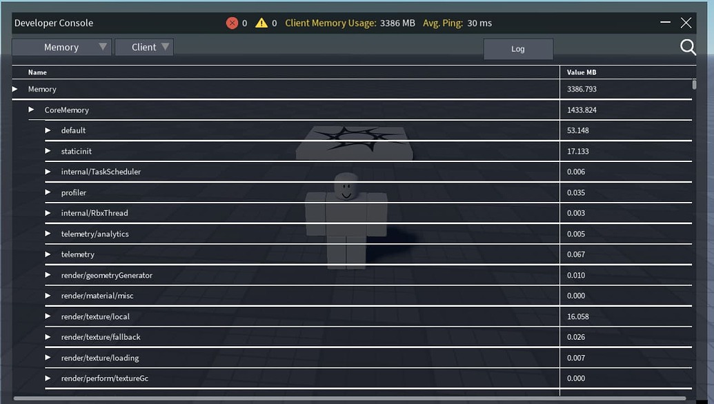 3.4GB Client Memory Usage on Empty Baseplate — Is This Normal ...