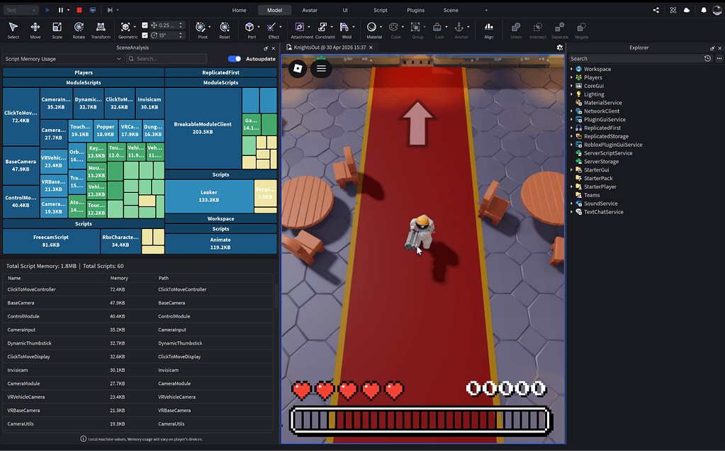 [Studio Beta] Scene Analysis Tool - Page 2 - Announcements - Developer ...