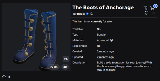 The Boots of Anchorage