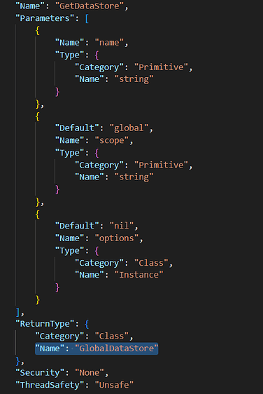 [API Definition Issue] DataStoreService's method GetDataStore returns ...