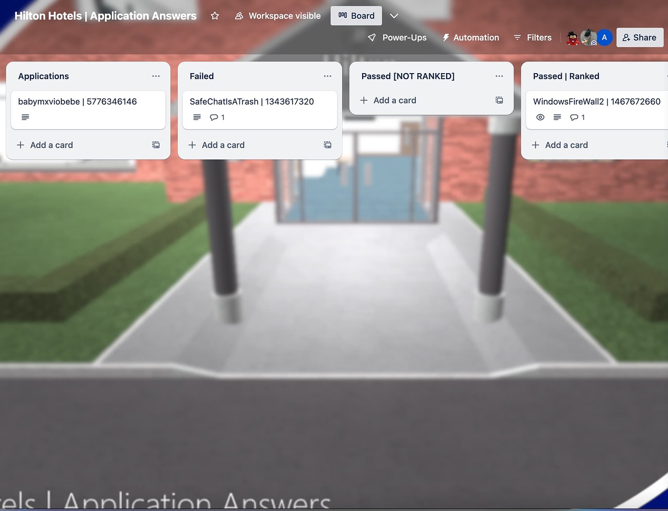 Roblox Application System Using Trello - Scripting Support - Developer ...