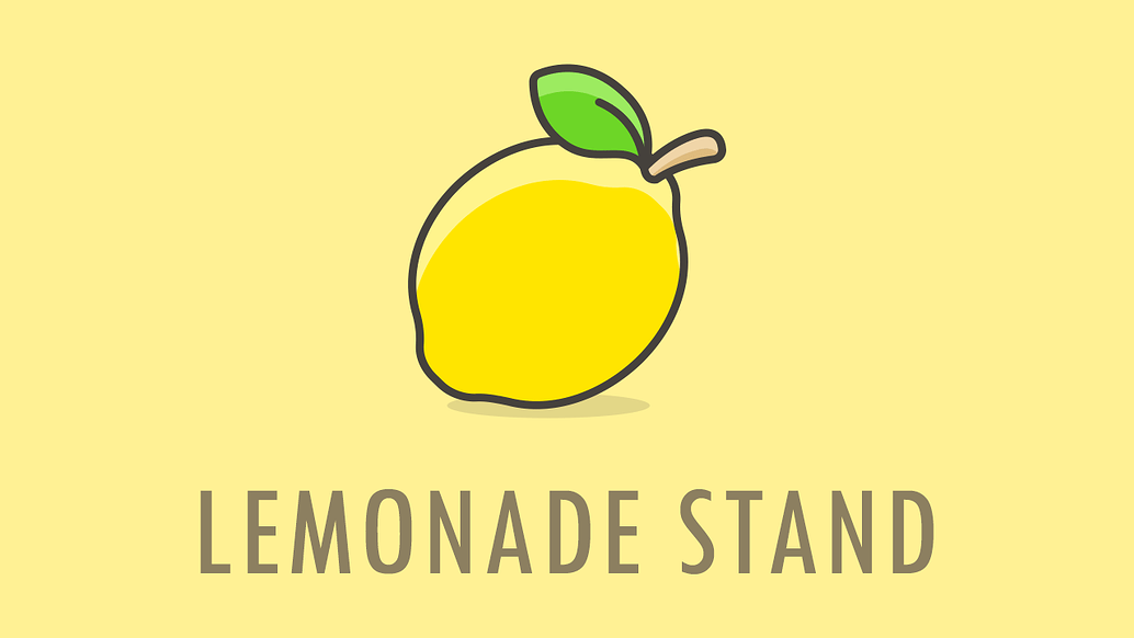 Lemonade Stand Update Log And Credits Bulletin Board Developer