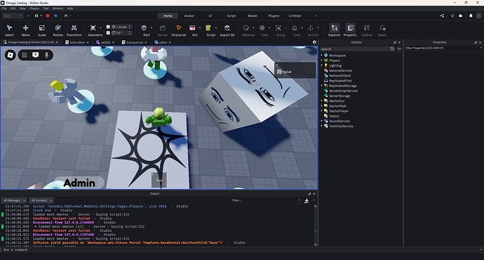 Every playtest disconnects client - Studio Bugs - Developer Forum | Roblox