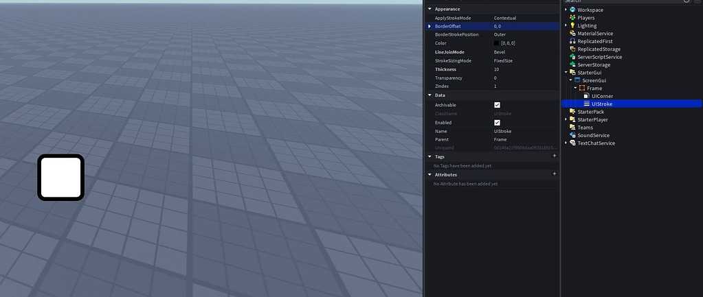 UIStrokes rendering incorrectly if there is a UICorner. - Engine Bugs ...
