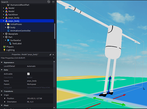 Imported rig does not have a "RootPart" - Art Design Support ...