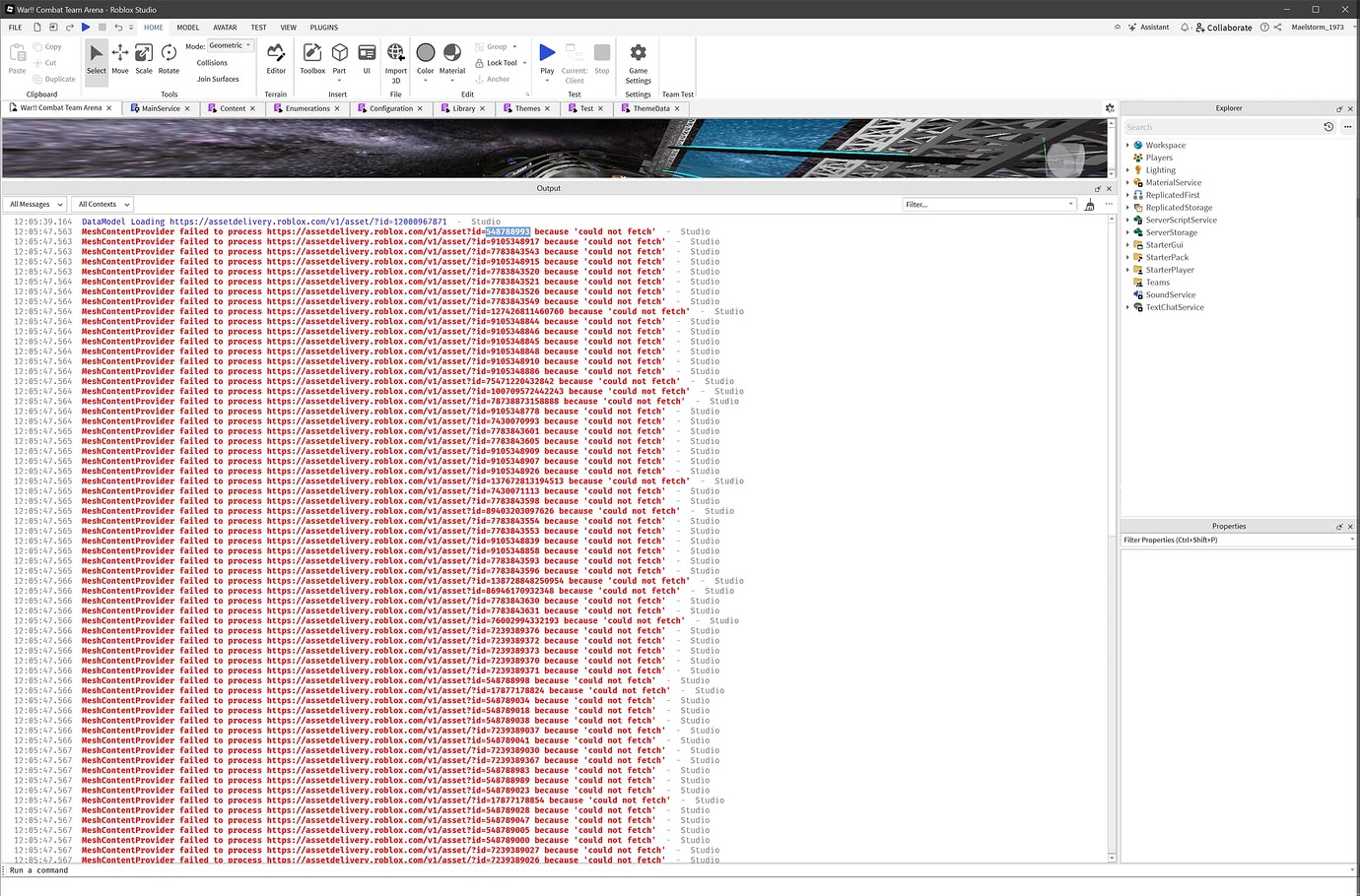 Meshes and Textures Failing to Load in Studio - Studio Bugs - Developer ...