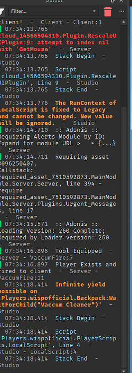 Sound System & Tool Visible on equipped - Scripting Support - Developer ...
