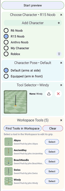 Roblox R Tools Grip a Tool Roblox Studio plugin - Community Resources - Developer ...
