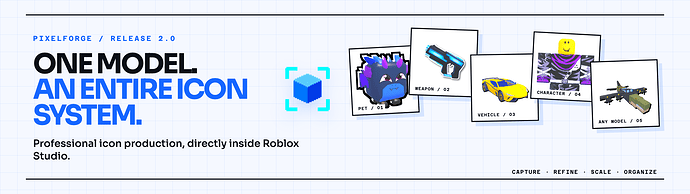 PixelForge: one model, an entire icon system
