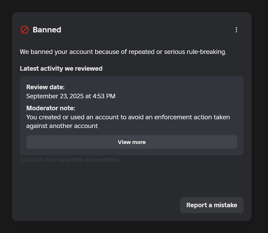 22 of my accounts falsely terminated - Platform Usage Support ...