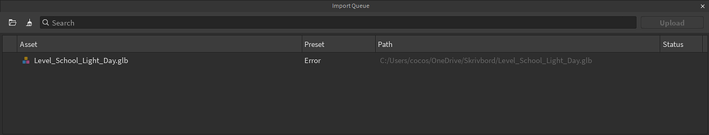 Cannot Import 3D Asset - Platform Usage Support - Developer Forum | Roblox