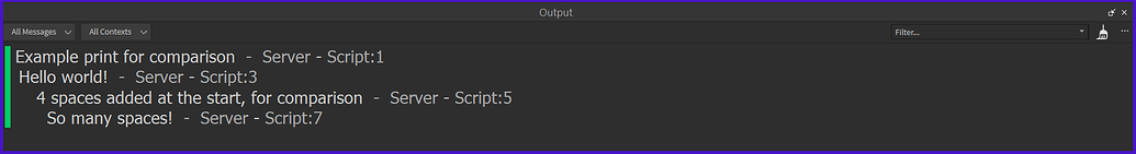 Can't use \s in String - Scripting Support - Developer Forum | Roblox