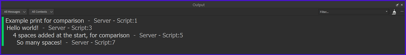 Can't use \s in String - Scripting Support - Developer Forum | Roblox