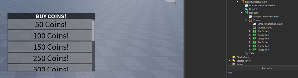 Scrolling Frame Scaling - Platform Usage Support - Developer Forum | Roblox