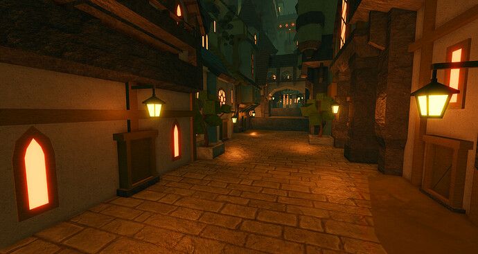 Random District (Future Lighting w/ Materials)