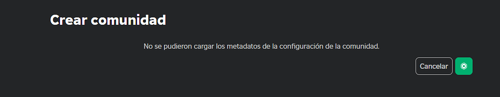 Cannot create communties!? - Platform Usage Support - Developer Forum ...