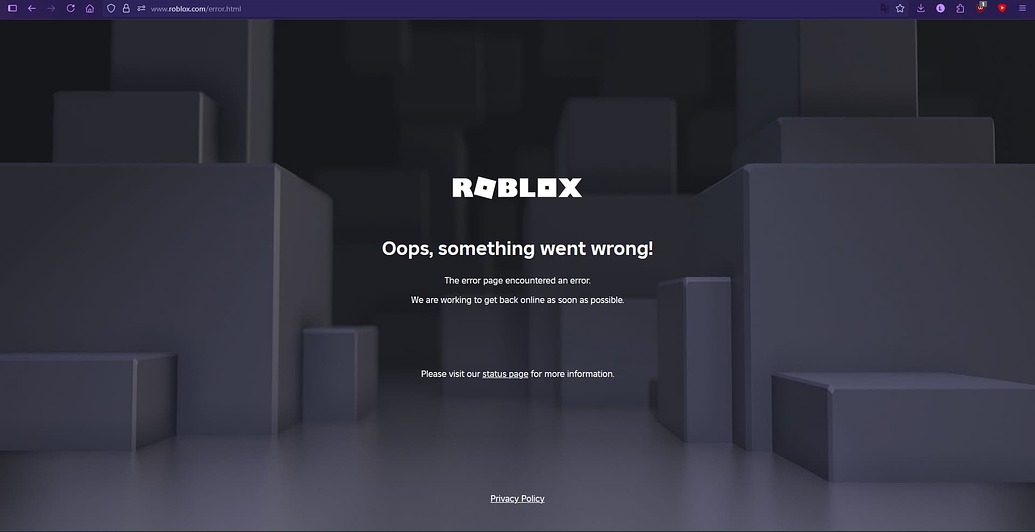 Roblox is down? - Page 2 - Platform Usage Support - Developer Forum ...
