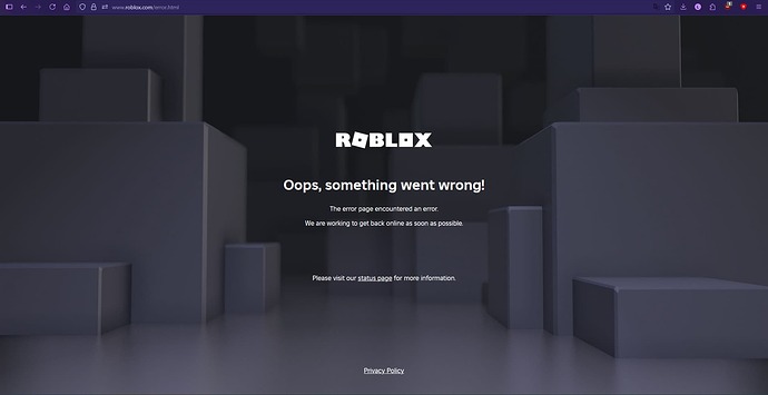 Roblox is down? - Page 2 - Platform Usage Support - Developer Forum ...