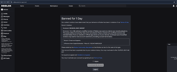 dev ban