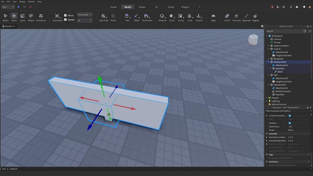 Incorrect AssemblyRootPart selection - Engine Bugs - Developer Forum ...