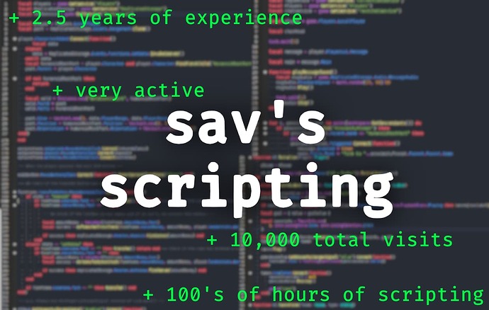 sav's-scripting