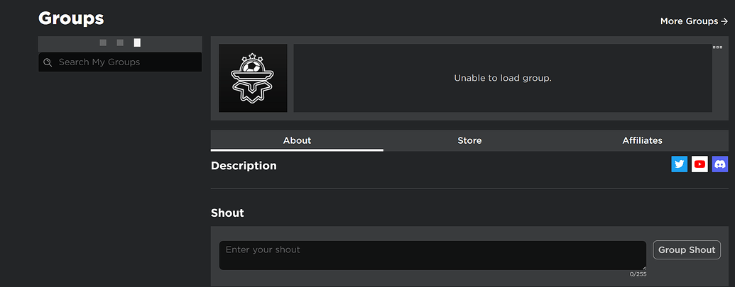 Group Pages seem to be failing to load - Website Bugs - Developer Forum ...