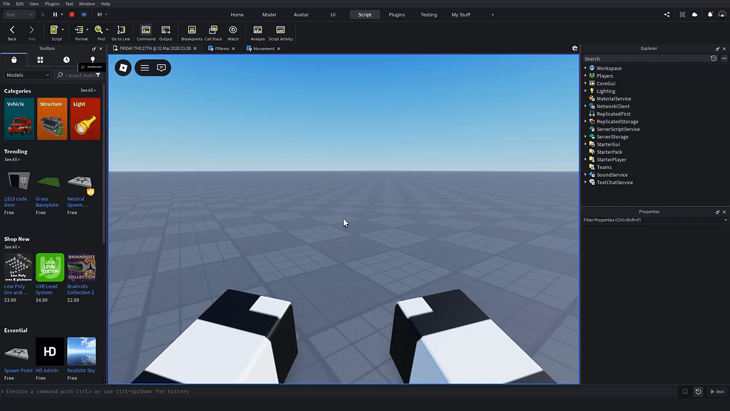 First person hands glitching - Scripting Support - Developer Forum | Roblox