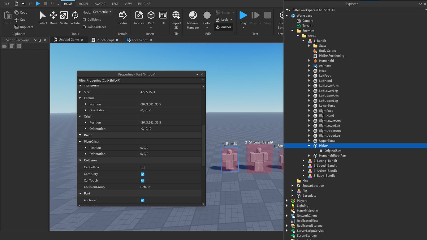 Need HitBox Help - Scripting Support - Developer Forum | Roblox