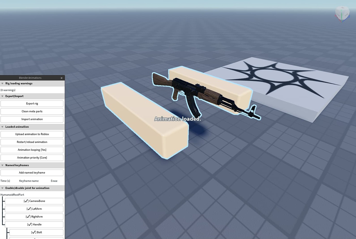 I cannot import blender animations to roblox - Art Design Support ...