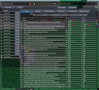 Could I Have a Memory Issue in Roblox? - Scripting Support - Developer ...