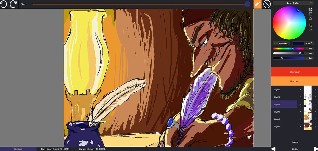[Open Source] Painting Implementation Using Pen Tablet Pressure ...