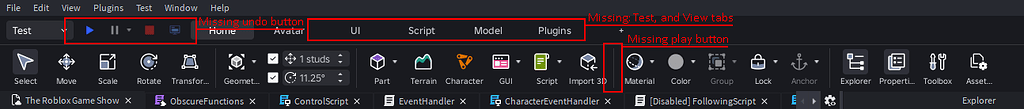 How to revert the new Roblox Studio UI into the old version? - Platform ...