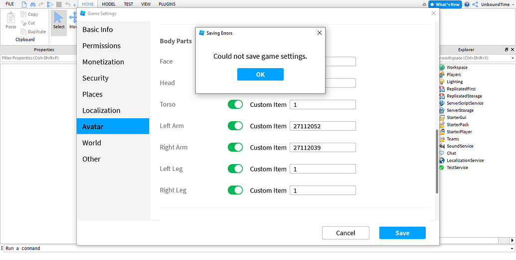 How to change player's package? - Scripting Support - Developer Forum ...